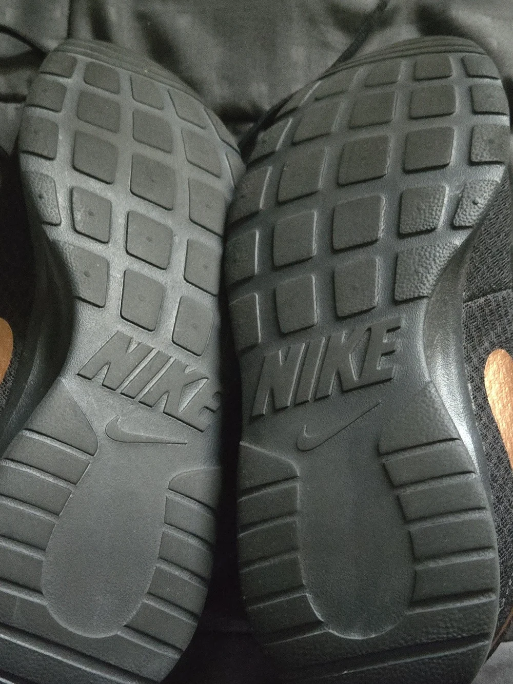 Nike Black Athletic Running Shoes